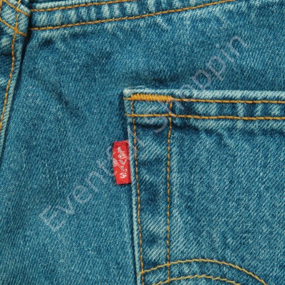 Vintage Levis 501 Original Fit Jeans Mens 31 Blue Denim 90s - Picture 5 of 9